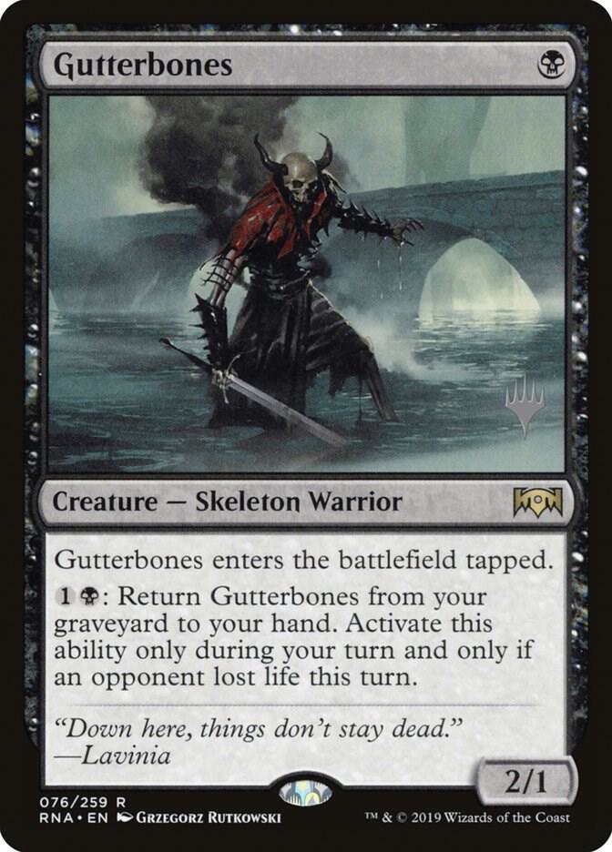 Gutterbones 76 (Promo Pack: Core Set 2020)  - Foil | Good Games Modbury