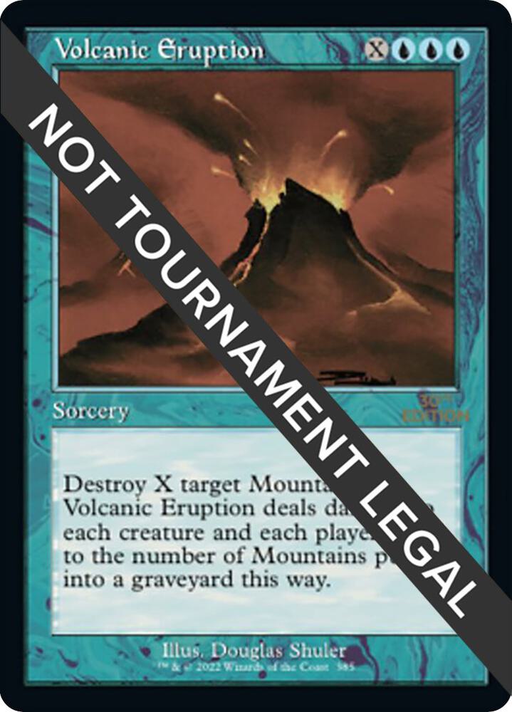 Volcanic Eruption Retro Frame 385/594 (30th Anniversary Edition)  | Good Games Modbury