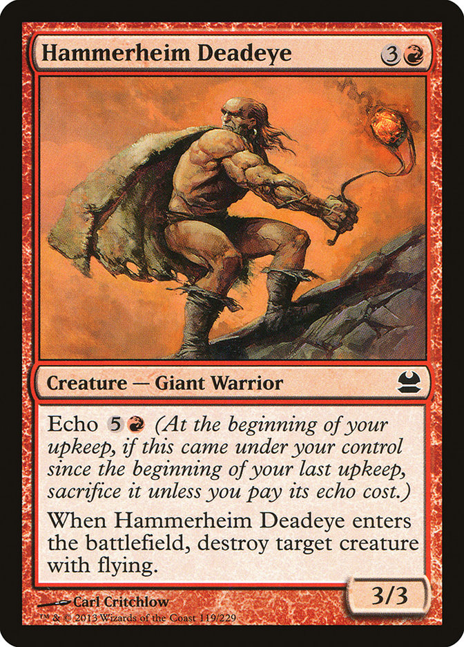 Hammerheim Deadeye 119/229 (Modern Masters)  - Foil | Good Games Modbury