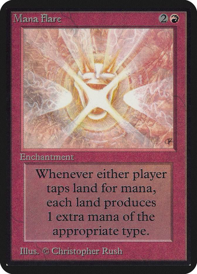 Mana Flare 162/295 (Alpha Edition)  | Good Games Modbury