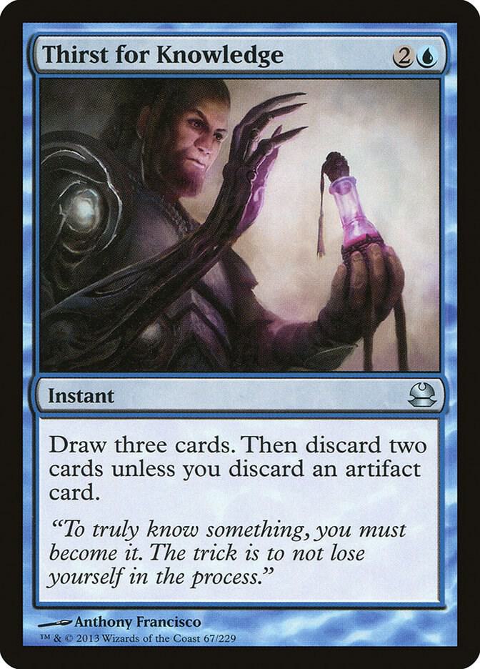 Thirst for Knowledge 67/229 (Modern Masters)  | Good Games Modbury