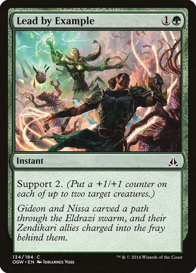 Lead by Example 134/184 (Oath of the Gatewatch)  - Foil | Good Games Modbury