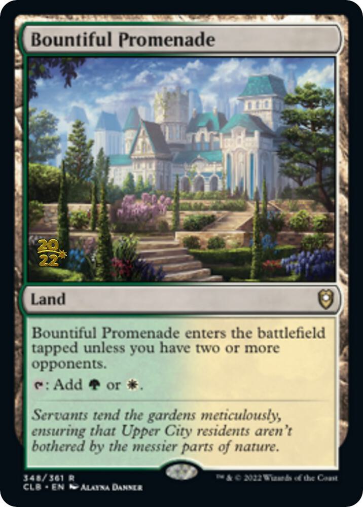 Bountiful Promenade 348s/108 (Prerelease Cards)  - Foil | Good Games Modbury