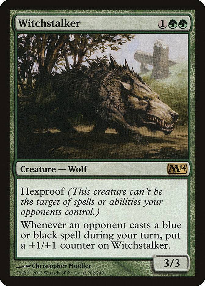 Witchstalker 202 (Magic 2014 (M14))  - Foil | Good Games Modbury