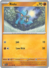 Riolu (112/198) [Scarlet & Violet: Base Set] | Good Games Modbury