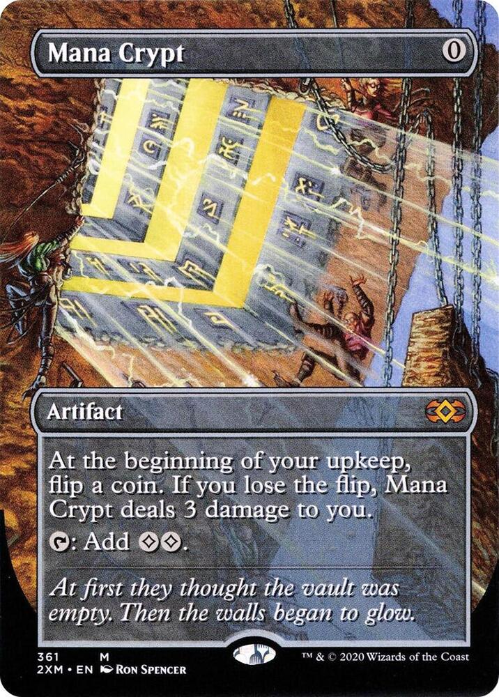 Mana Crypt 361/332 (Double Masters)  - Borderless | Good Games Modbury