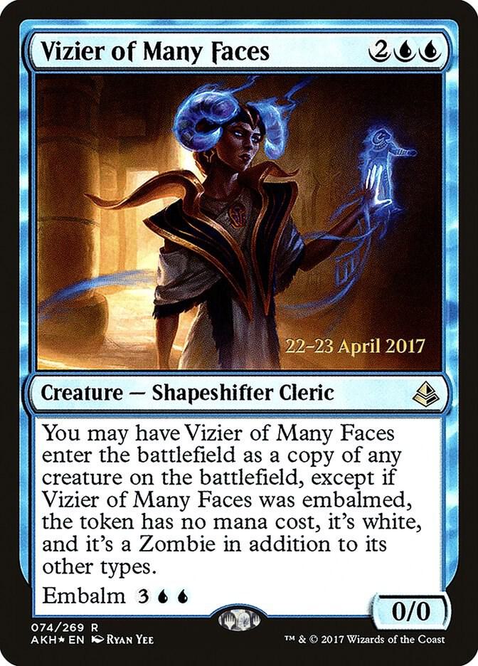 Vizier of Many Faces 74s/77 (Prerelease Cards)  - Foil | Good Games Modbury