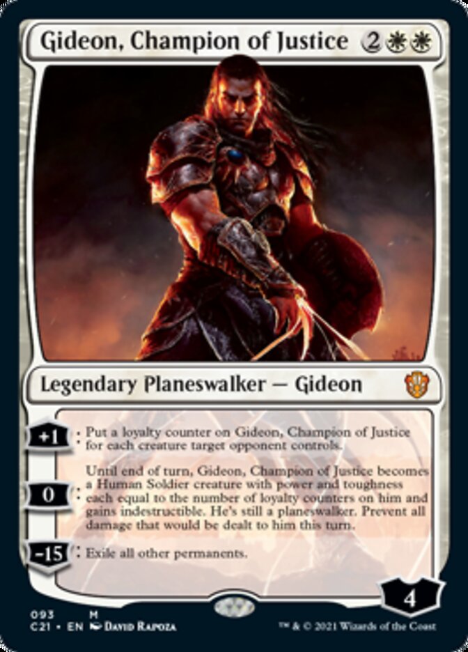 Gideon, Champion of Justice [Commander 2021] | Good Games Modbury