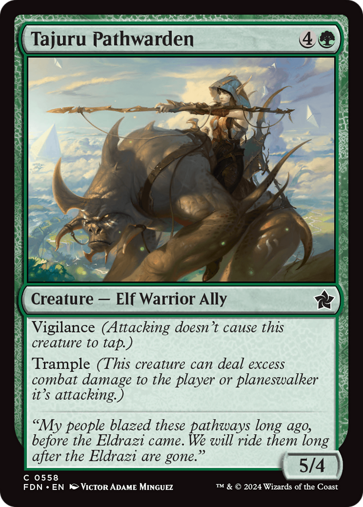 Tajuru Pathwarden [Foundations] | Good Games Modbury