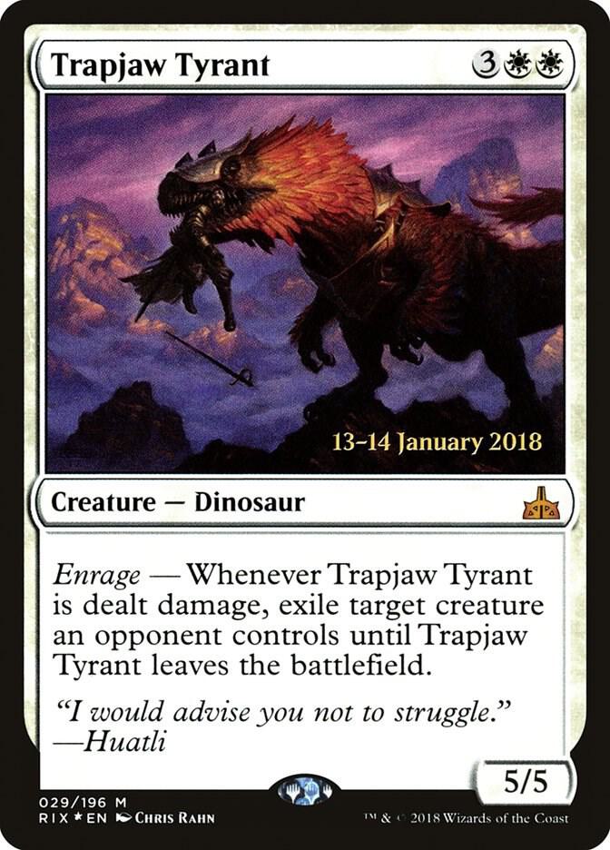 Trapjaw Tyrant 29s/98 (Prerelease Cards)  - Foil | Good Games Modbury
