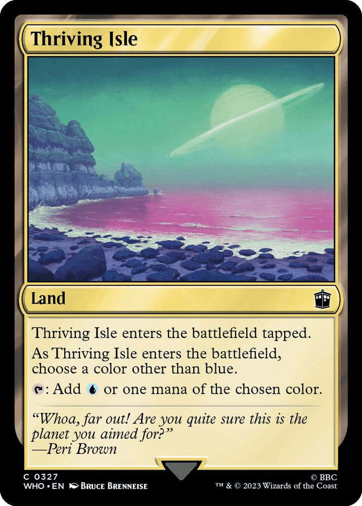 Thriving Isle 327 (Universes Beyond: Doctor Who)  - Foil | Good Games Modbury