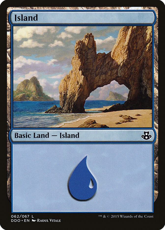 Island 062 62/67 (Duel Decks: Elspeth vs. Kiora)  | Good Games Modbury