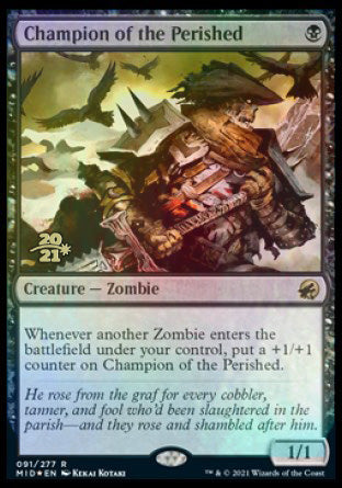 Champion of the Perished [Innistrad: Midnight Hunt Prerelease Promos] | Good Games Modbury