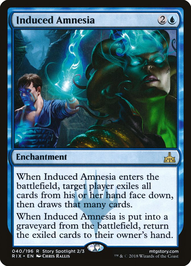 Induced Amnesia 40/196 (Rivals of Ixalan)  | Good Games Modbury