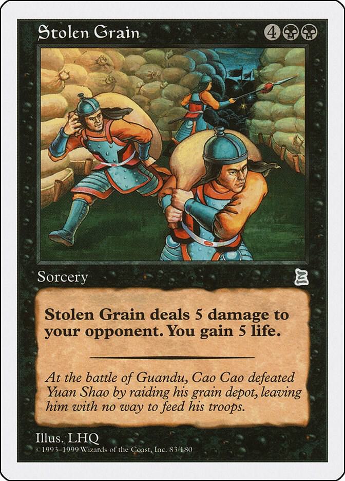 Stolen Grain 83/180 (Portal Three Kingdoms)  | Good Games Modbury