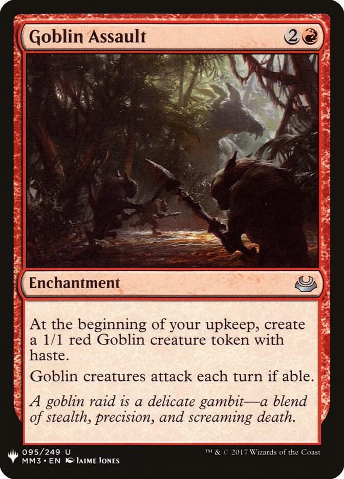 Goblin Assault MM3-95/5075 (The List Reprints)  | Good Games Modbury