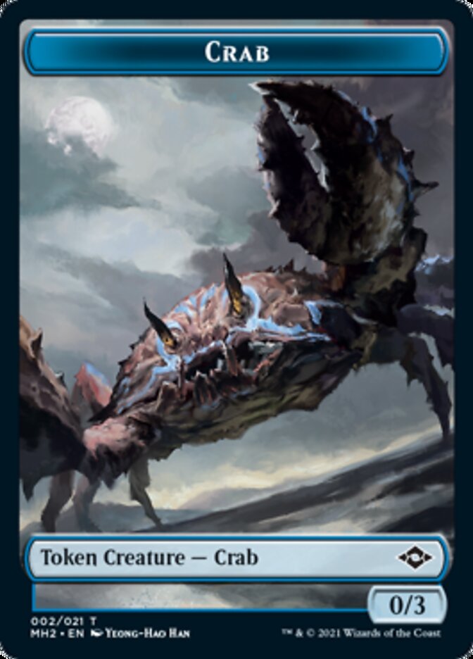 Crab // Treasure (21) Double-Sided Token [Modern Horizons 2 Tokens] | Good Games Modbury