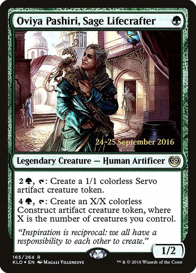 Oviya Pashiri Sage Lifecrafter 165s/83 (Prerelease Cards)  - Foil | Good Games Modbury