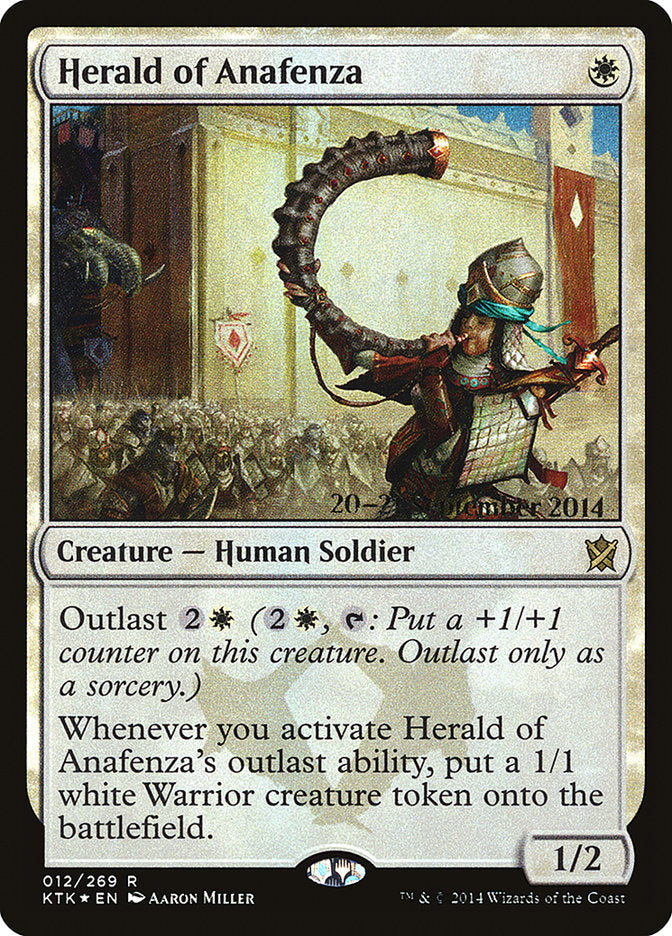 Herald of Anafenza [Khans of Tarkir Prerelease Promos] | Good Games Modbury