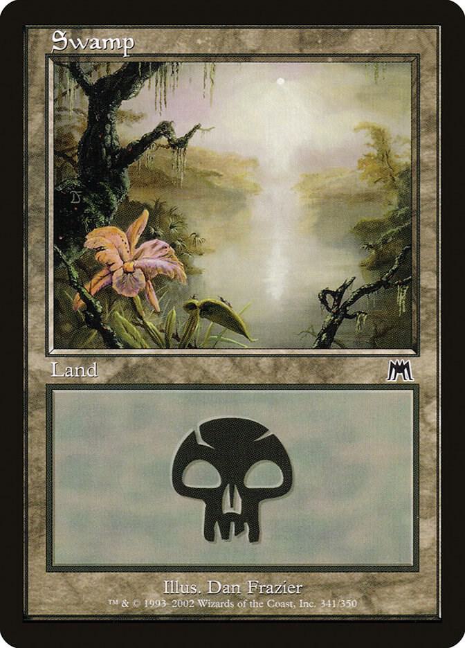 Swamp 341 (Onslaught)  - Foil | Good Games Modbury