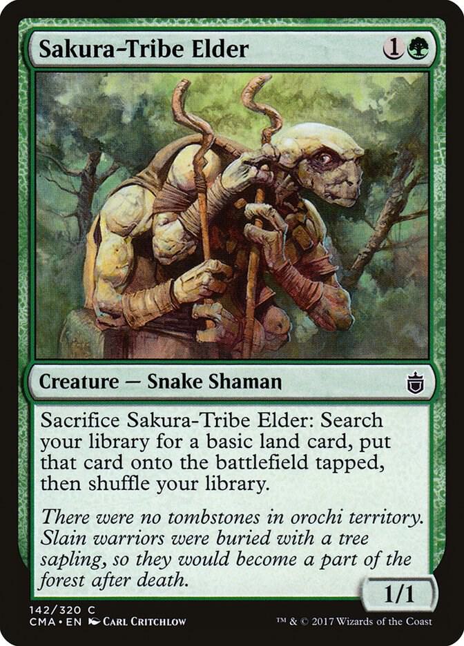 Sakura-Tribe Elder 142/320 (Commander Anthology)  | Good Games Modbury
