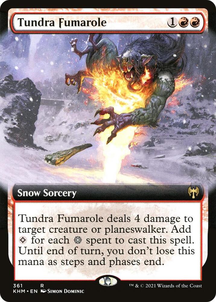 Tundra Fumarole 361/285 (Kaldheim)  - Extended Art | Good Games Modbury
