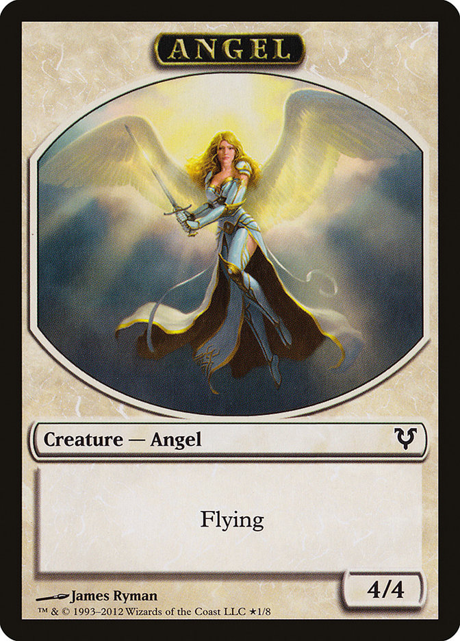 Angel // Demon Double-Sided Token [Open the Helvault] | Good Games Modbury