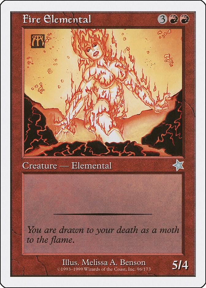 Fire Elemental 96/173 (Starter 1999)  | Good Games Modbury
