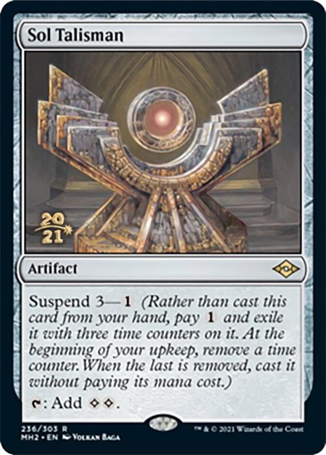 Sol Talisman [Modern Horizons 2 Prerelease Promos] | Good Games Modbury