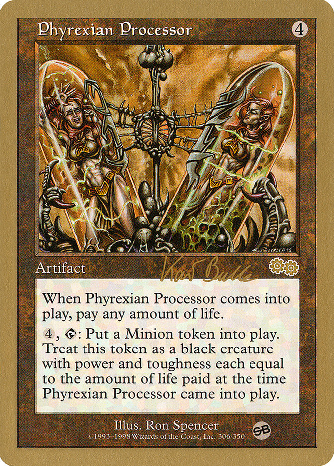 Phyrexian Processor (Kai Budde) (SB) [World Championship Decks 1999] | Good Games Modbury