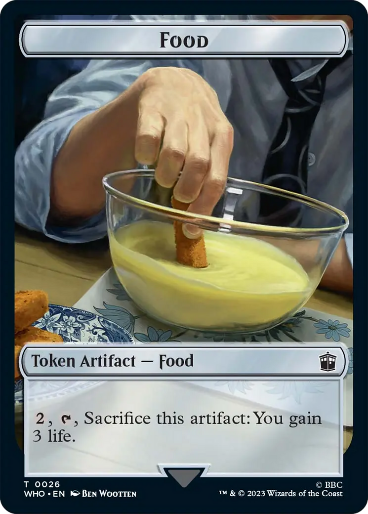 Food Token [Doctor Who Tokens] | Good Games Modbury