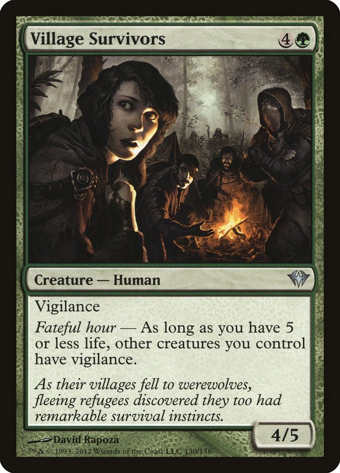 Village Survivors 130 (Dark Ascension)  - Foil | Good Games Modbury