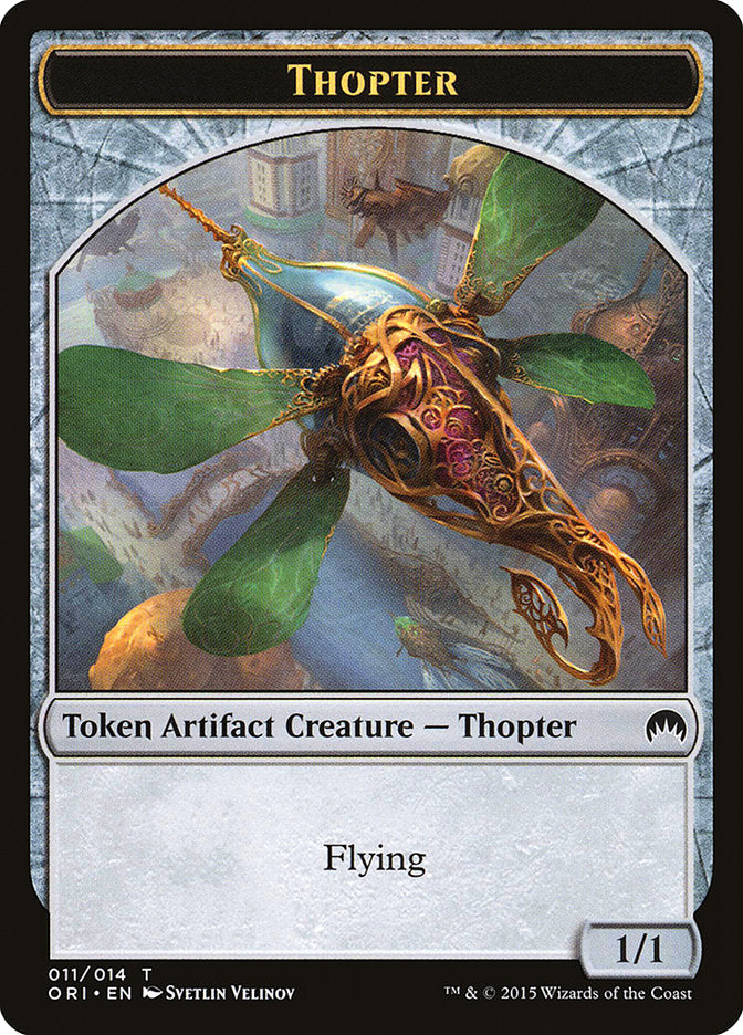 Thopter Token (011/014) [Magic Origins Tokens] | Good Games Modbury