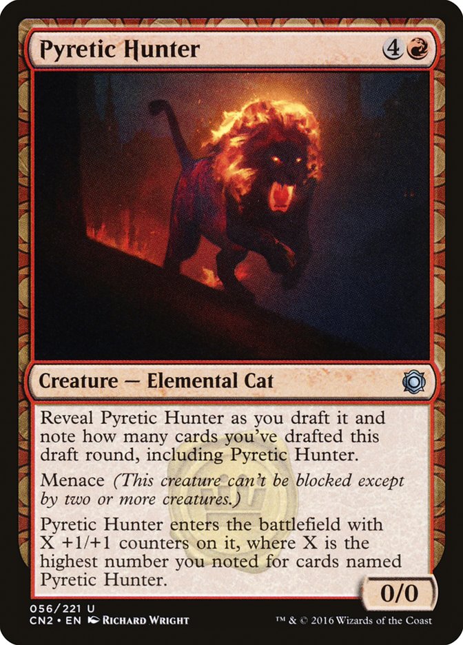 Pyretic Hunter 56/221 (Conspiracy: Take the Crown)  | Good Games Modbury