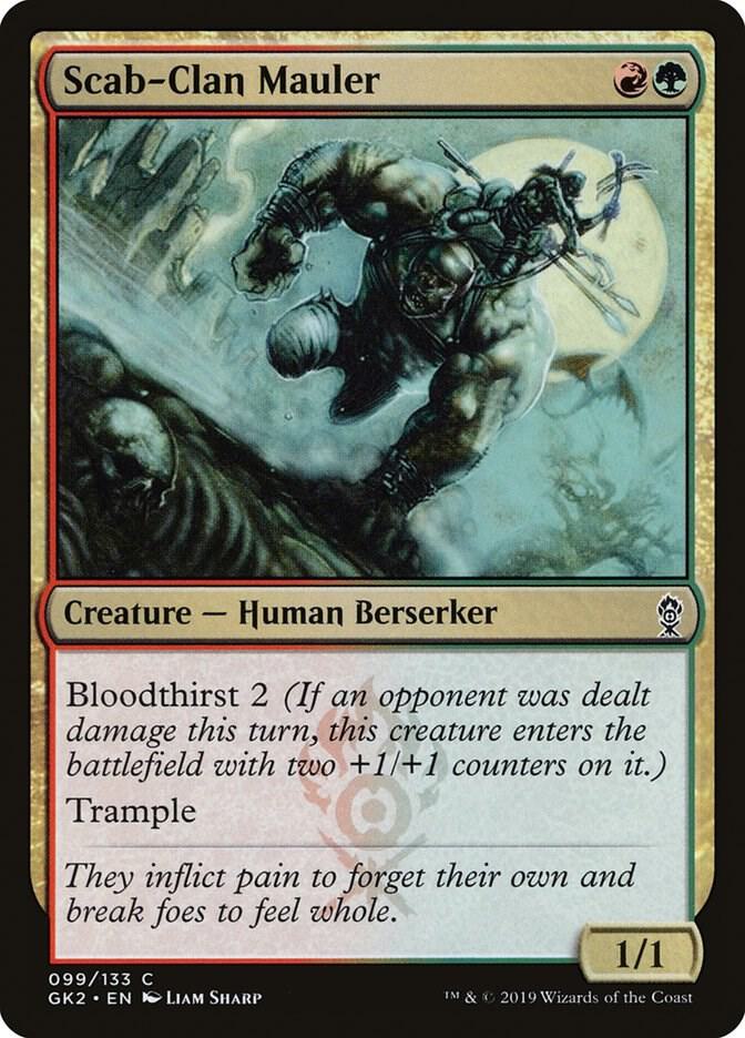 Scab-Clan Mauler 99/133 (Ravnica Allegiance: Guild Kits)  | Good Games Modbury