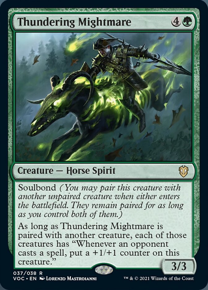 Thundering Mightmare [Innistrad: Crimson Vow Commander] | Good Games Modbury