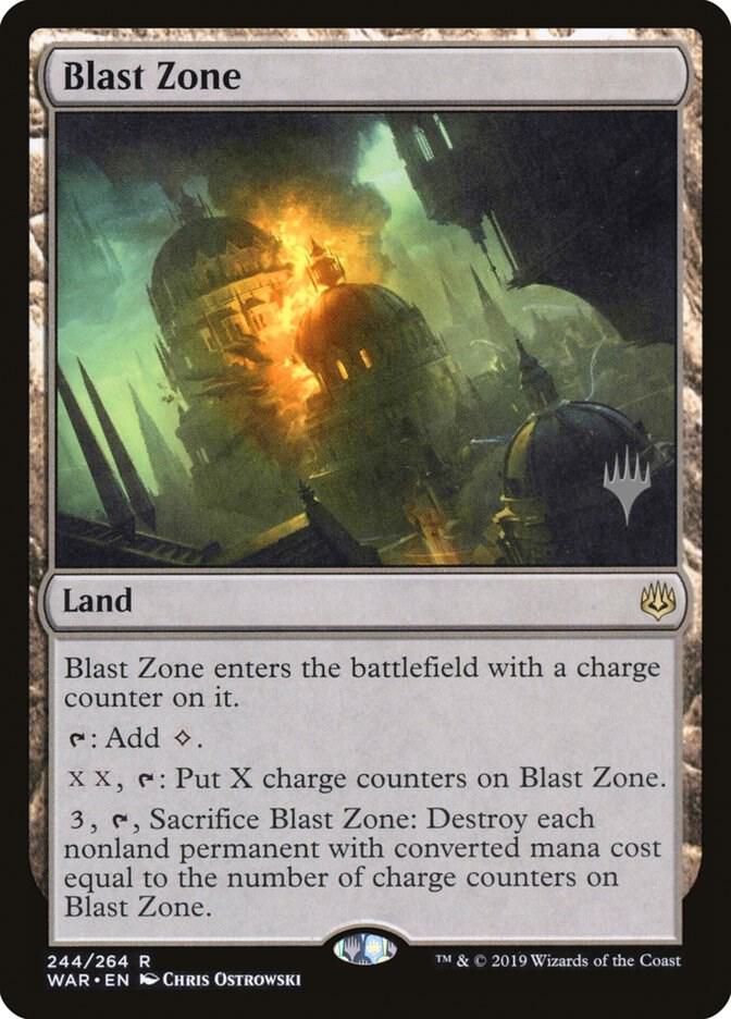 Blast Zone WAR 244p/176 (Promo Pack: Theros Beyond Death)  - Foil | Good Games Modbury