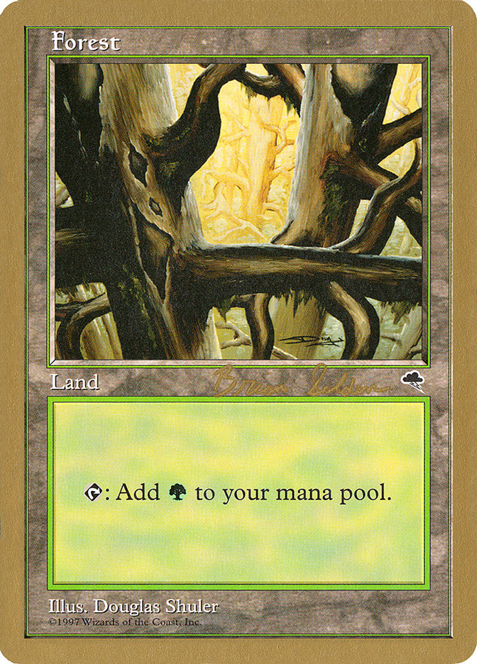 Forest (bs350) (Brian Selden) [World Championship Decks 1998] | Good Games Modbury
