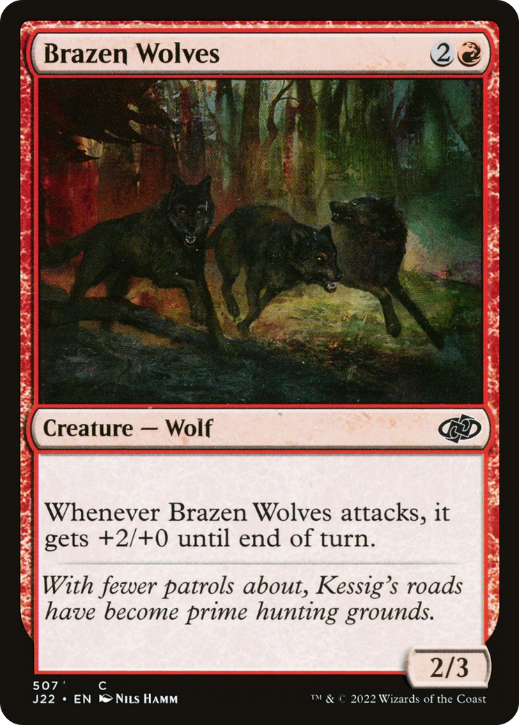 Brazen Wolves [Jumpstart 2022] | Good Games Modbury