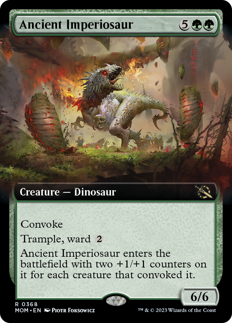 Ancient Imperiosaur (Extended Art) [March of the Machine] | Good Games Modbury