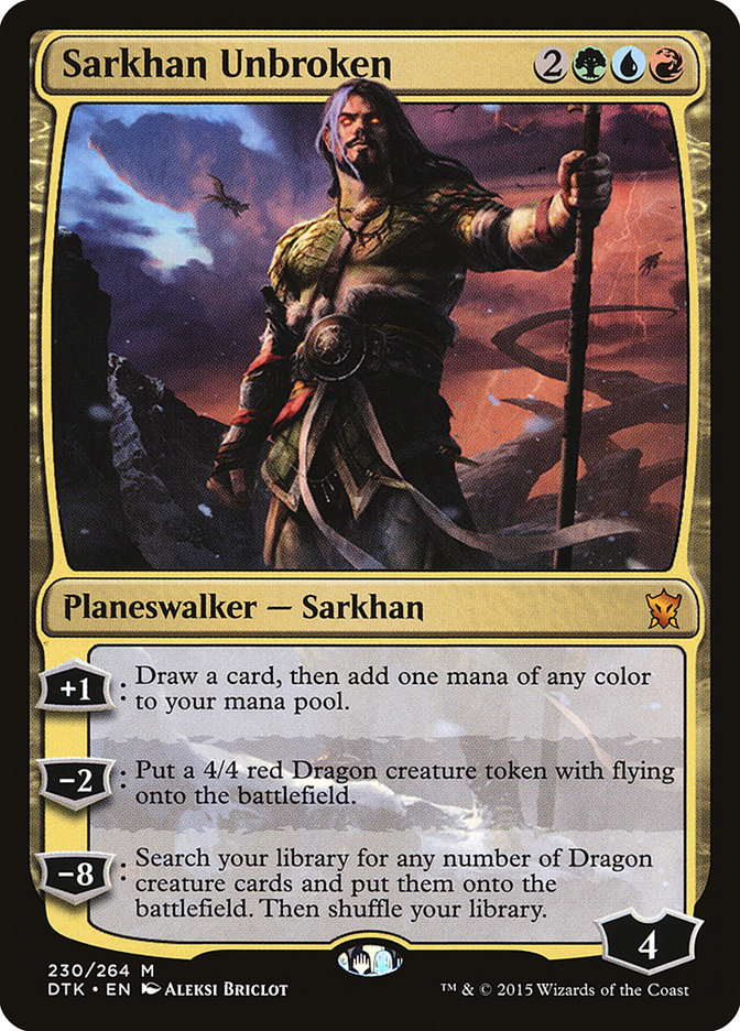 Sarkhan Unbroken [Dragons of Tarkir] | Good Games Modbury