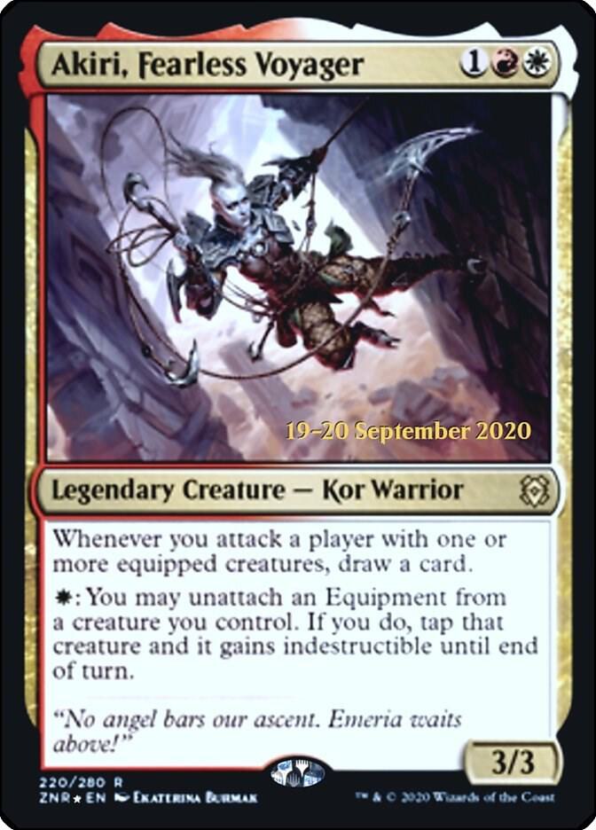 Akiri, Fearless Voyager 220s/169 (Prerelease Cards)  - PreRelease Foil | Good Games Modbury
