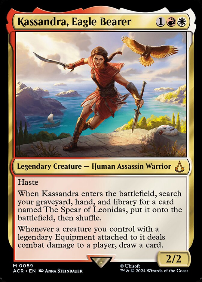 Kassandra, Eagle Bearer 59/110 (Universes Beyond: Assassin's Creed)  | Good Games Modbury
