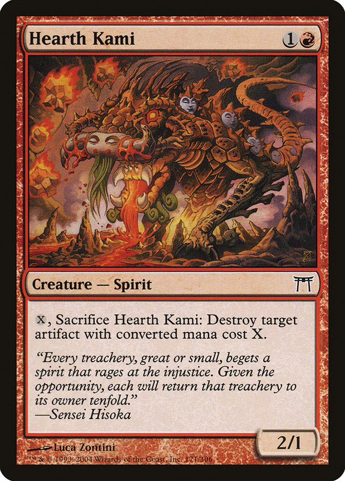 Hearth Kami 171/306 (Champions of Kamigawa)  - Foil | Good Games Modbury