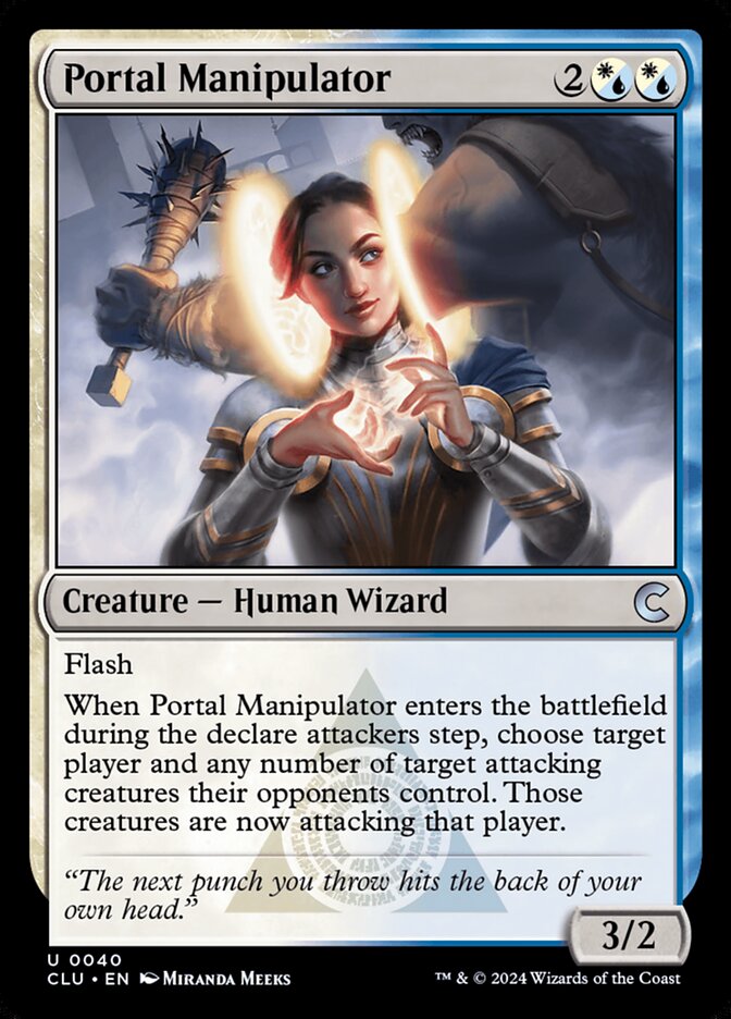 Portal Manipulator 40/284 (Ravnica: Clue Edition)  | Good Games Modbury