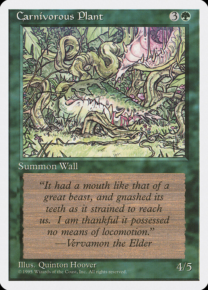Carnivorous Plant [Fourth Edition] | Good Games Modbury