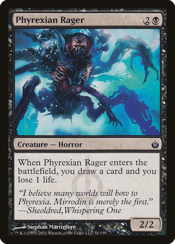Phyrexian Rager [Mirrodin Besieged] | Good Games Modbury