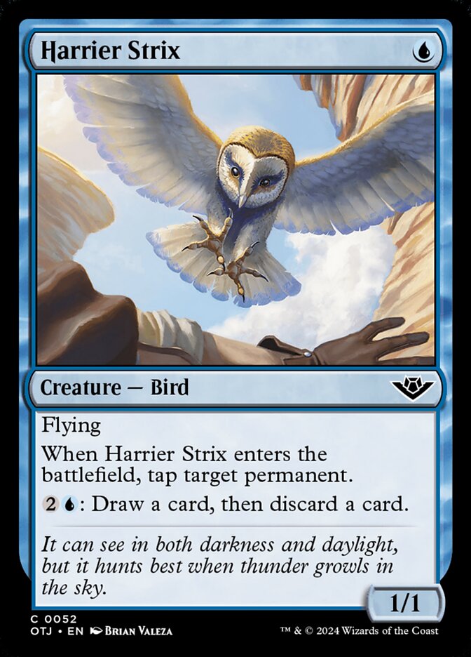 Harrier Strix 52/286 (Outlaws of Thunder Junction)  | Good Games Modbury