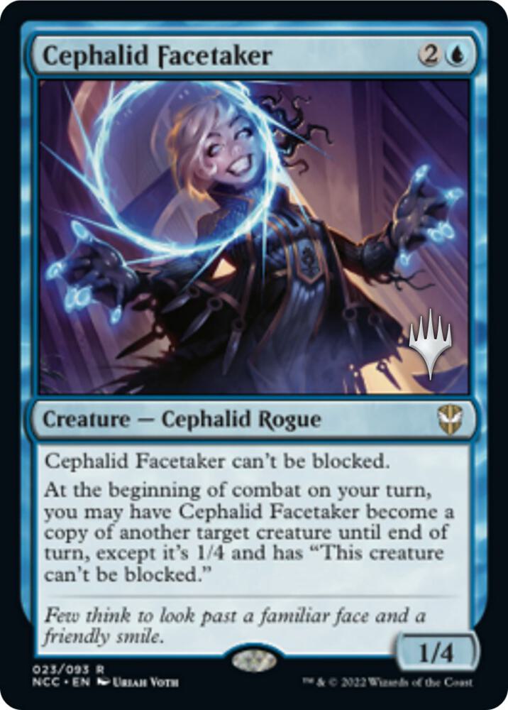 Cephalid Facetaker 23 (Promo Pack: Streets of New Capenna)  - Foil | Good Games Modbury
