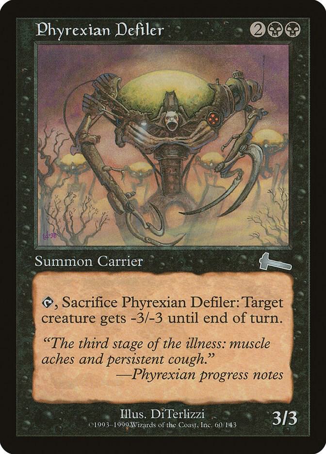 Phyrexian Defiler 60/143 (Urza's Legacy)  | Good Games Modbury